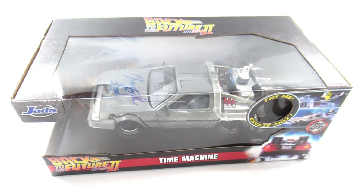 バックトゥザフューチャー　直筆サイン　レコード　デロリアン バックトゥザフューチャー 直筆サイン レコード 初版 デロリアン